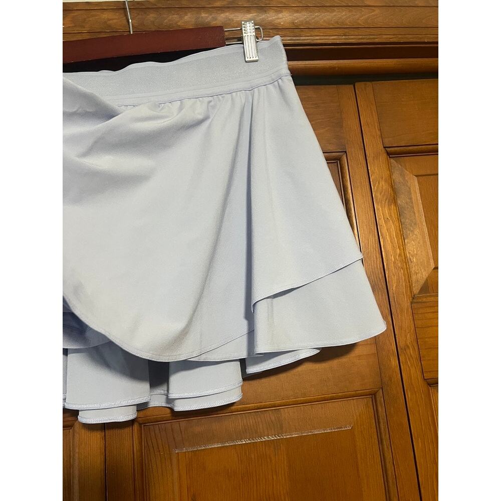 Lululemon Women's Court Rival High-Rise Skort Long Pastel Blue Athleisure SZ 10 - Picture 4 of 8
